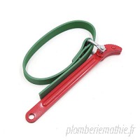 Vert Rouge en faux cuir réglabFil tre à huile clé à sangle clé pour Motorcycle B07MN5QK8Y